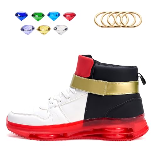White Black Sneakers for Men Women Walking Fashion Shoes3