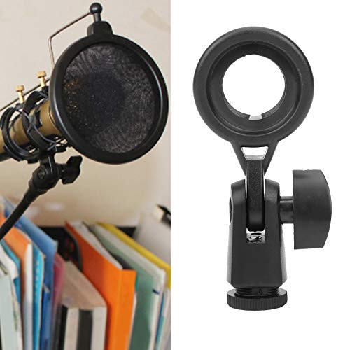 image for Germerse Microphone Holder, Portable Anti Vibration Mic Stand Adapter 