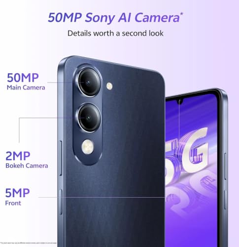 Image of vivo T4 Lite 5G 2026 Charger in The Box Prism Blue 64 GB 4 GB RAM