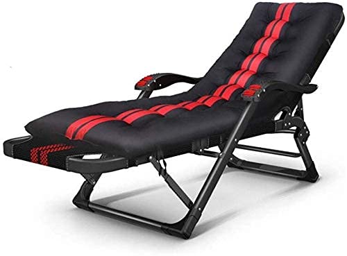 Chaise longue d'extérieur en métal ergonomique contre le mal de dos