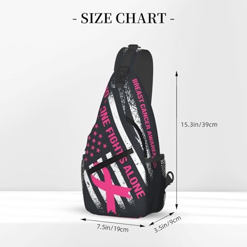 Blue Striped tie dye Cross Chest Bag Large Capacity Bag Travel Hiking Crossbody Bag Daypack for Women Men2