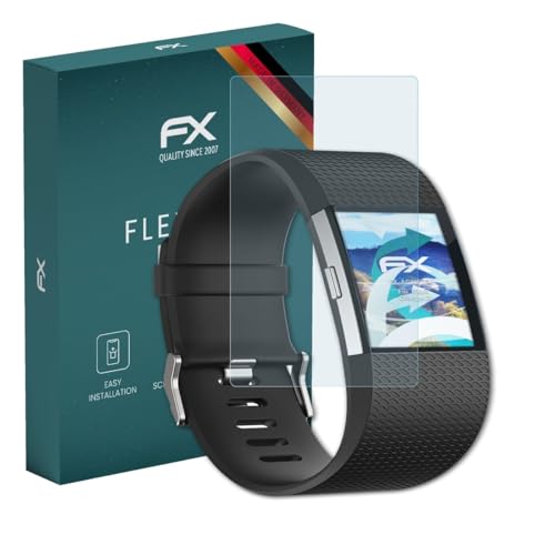 atFoliX Schutzfolie kompatibel mit Fitbit Charge 2 Folie, ultraklare und flexible FX Displayschutzfolie (3X) atFoliX Schutzfolie kompatibel mit Fitbit Charge 2 Folie, ultraklare und flexible FX Displayschutzfolie (3X)