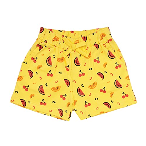 Image of Makoto Short for Baby Girls Casual Printed Cotton Jersey (BRY Combo- Pack of 3)