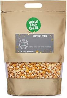 Wholefood Earth Popping Corn 1kg | GMO Free | Natural | Vegan