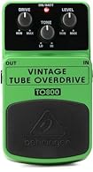 Authentic Vintage Tone: The TO800 recreates classic tube-like crunch using original 4558 op amps and MA150 distortion diodes, delivering rich, overdriven tones perfect for rock Customizable Sound: Shape your perfect tone with dedicated Drive, Tone, a...