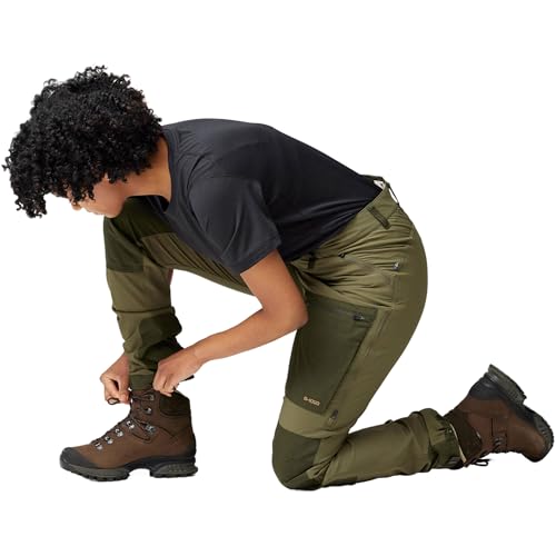 Fjällräven Damen Keb Agile Hose, Basalt/Iron Grey, 40/L