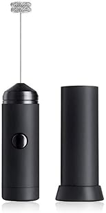 AUYI Electric Milk Frother Handheld-Maker for Bulletproof Coffee Foaming, Mixer for Drink,2 AA Batteries Powered(No I...
