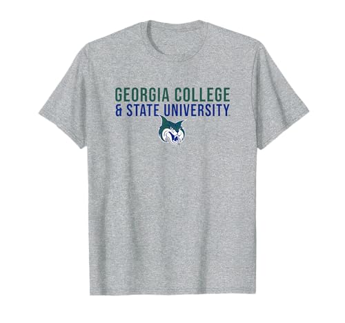 Georgia College GCSU Bobcats Stacked T-Shirt
