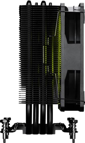 Image of MSI MAG COREFROZR AA13 - ARGB CPU Air Cooler - LGA 1700 /1851 / AM5 /AM4 Compatible - 120mm ARGB PWM Fan - Direct Touch Heat-Pipes - Pre-Applied Thermal Paste - Black