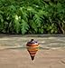 Spinning Top Trompo – 3-Pack Wood Carved Spinning Tops – Sturdy Steel Point for Enhanced Stability – Ideal for Beginners and Intermediates – Trompos de Mexico de Madera