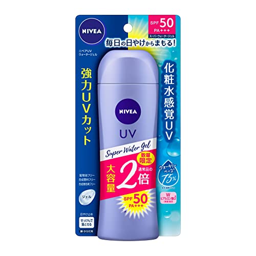 Crème solaire NIVEA UV Super Water Gel effet lotion hydratante invisible
