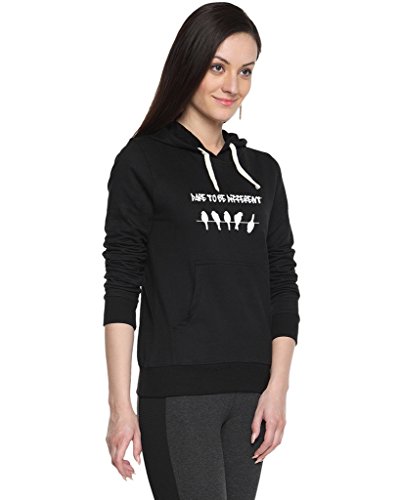 Image of PINACOLADA Womens Printed Black Sweatshirt