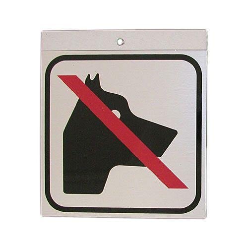 Rotulauto - Pictograma Aluminio 12X12 Perros No 051