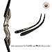Deerseeker Archery Takedown Recurve Bow Limbs Replacements Longbow Limbs for 60