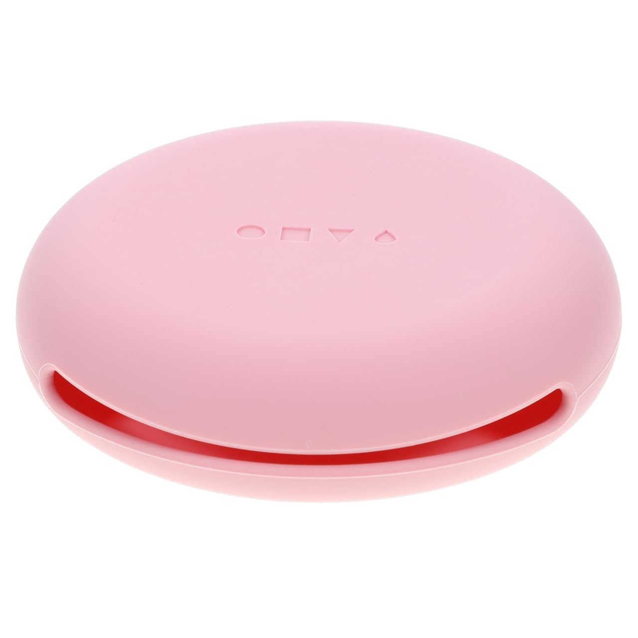 Healeved Portable Makeup Puff Storage Case Compact Silicone Powder Puff Holder Travel Makeup Sponge Organizer for Women and Girls