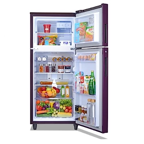 Image of Godrej 233 L 2 Star Frost Free Nano Shield Technology Inverter Double Door Refrigerator (RT EONALPHA 270B RI AR WN, Aria Wine)