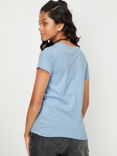 Image of Max Girls Cotton Regular Printed T-Shirt - Pack of 3
