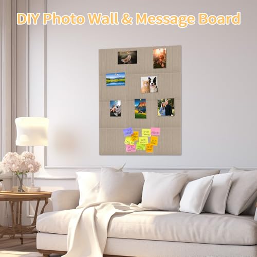 Tableau en feutre grand format JIANTA panneau décoratif mural 12pcs