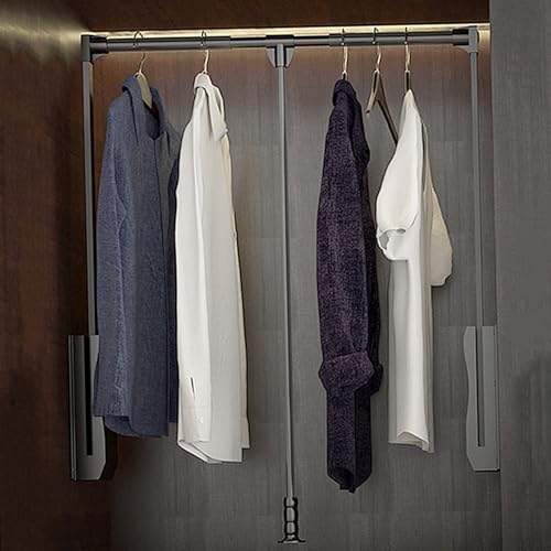 Tringle de placard réglable pour optimiser la hauteur de l'armoire - 8