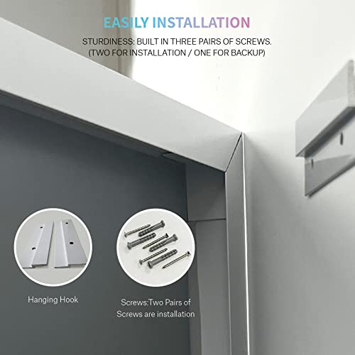 Okpal 60X28 Inch Rgb Led Bathroom Mirror With Light, Anti-Fog, Dimmable Rgb Backlit Light, Bathroom Vanity Mirror For Wall, Smart Touch, Memory Function, Tempered Glass #TOP5