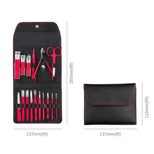 Ensemble complet de coupe-ongles en acier robuste pour une beauté durable des mains