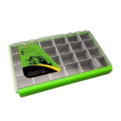 Boîte pour matériel de pêche rigide avec séparateur d'appâts et plateaux modulables étanches