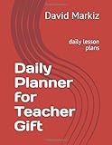 markisenstoff kaufen  Daily Planner for Teacher Gift: daily lesson plans