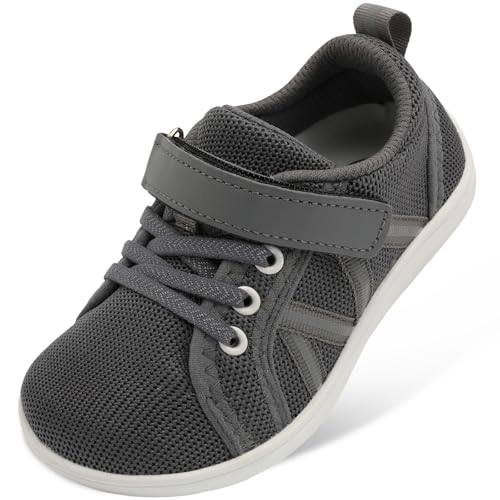 JOINFREE Toddler Little Kids Wide Barefoot Shoes Kids...