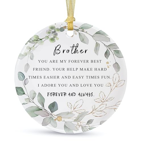 2026 Brothers Ornament,Best Christmas Ornament Gifts for Friends 2.9"