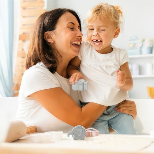 FINGERINSPIRE 2 Stück Erinnerungsbox Erste Locke Und Mein Erster Zahn Antiksilber Aufbewahrungsboxen Mit Elefantenzähnen Erinnerungsbox Set Mein Erster Locken Zahn Für Babys Taufe Dusche Geschenk