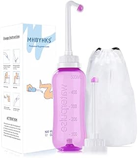 Portable Bidet,Travel Bidet-Ansla Bidet Bottle for Kids Ass Washing,Pregnant Women Cleansing,New Baby & Eldery,Camping,Outdoor - Handheld Bidet Sprayer for Toilet