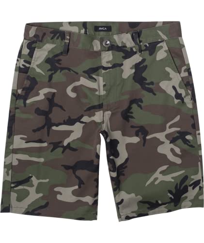Chino walkshort RVCA stretch résistant pour garçon fini les shorts rigides en été