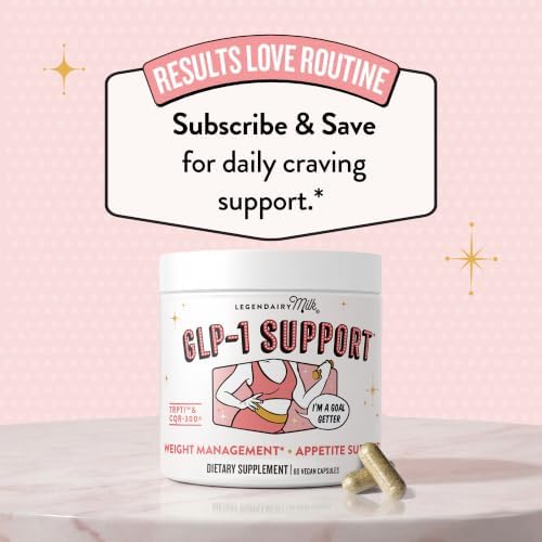 Legendairy Milk GLP-1 Appetite & Weight Management Support, 60 Capsules — view 9