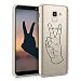 Produktbild kwmobile Samsung Galaxy J6 Hülle - Handyhülle für Samsung Galaxy J6 - Handy Case in Handzeichen Peace Design Schwarz Transparent
