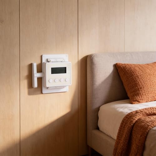 Interrupteur d'éclairage télécommandé au design soigné pour villa moderne - 6