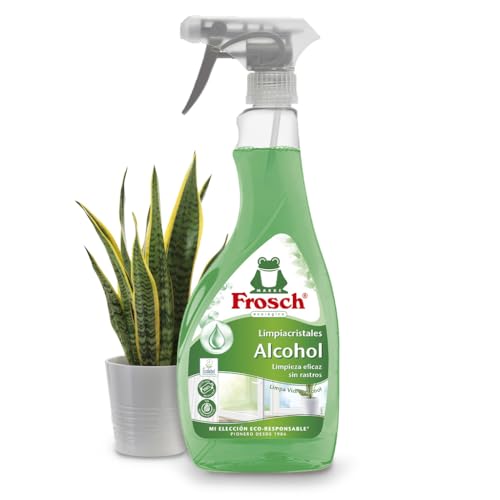 Miniatura 2 de Frosch - Limpia Cristales Ecológico Con Alcohol, Limpieza Eficaz De Cristales Y Superficies Lisas - 500 Ml