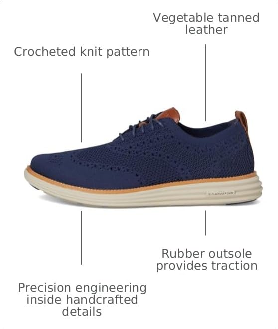 Image of Cole Haan Men's Originalgrand Remastered Stitchlite Oxford