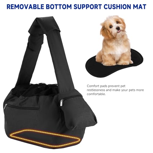 Isforu Dog Sling Carrier, Isforu Pet Sling Bag For Medium Dogs,Fits 10 To 22Lb Medium Dog/Cat Sling Carrier thumb #2
