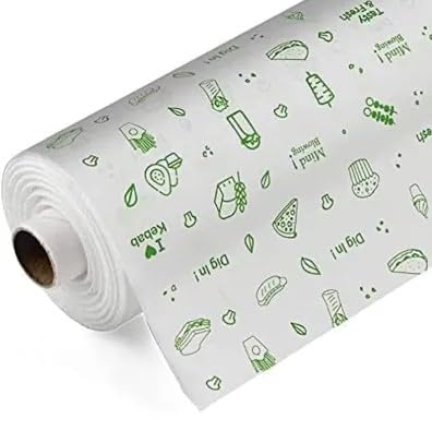 See full amazon price history chart for 25M Food Wrapping Paper roll for Kitchen(Size 20m + 5m Free)| Butter Paper roll for Wrapping, Storing, Heating | Oil Proof roll White (10 inch X 20m) 25M Food Wrapping Paper roll for Kitchen(Size 20m + 5m Free)| Butter Paper roll for Wrapping, Storing, Heating | Oil Proof roll White (10 inch X 20m) (B0C7W83YZR) Amazon Price History, Amazon Price Tracker