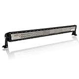 【LED Arbeitsscheinwerfer】Leistung: 270W, LED Power: 90x3W, Größe: 560x80x70mm, Farbtemperatur: Kaltweiß(6000K-6500K), Arbeitstemperatur: -40°C bis + 85°C, Spannung: 10-30V DC, Strahlungswinkel: 30°+ 60°, Lichtintensität: 19800LM.