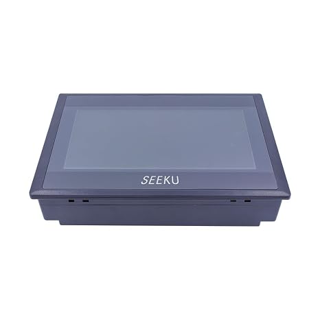 SEEKU 24 in 24 Digits Out 7 inch HMI PLC All in One Touch Screen with PLC Integrated Panel 0-10V 4-20MA Analog MODBUS (Relay Output)