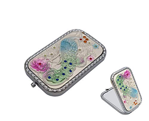 Antique-Style Vintage Folding mirror - With Gift Box Cover