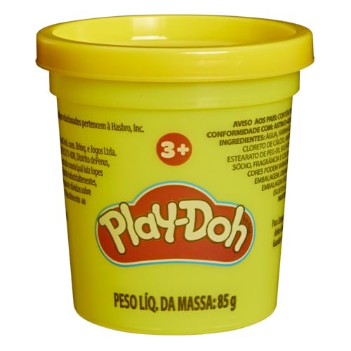 Image of Play-Doh 85 Gram Single Can, Yellow Modeling Compound, Imagination Toys, Arts & Crafts for Kids 3+ (85 Grams)