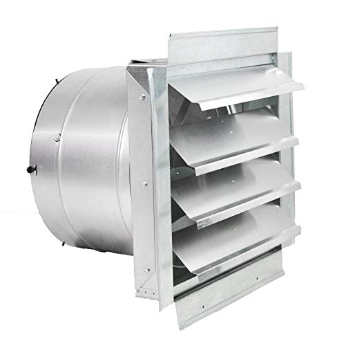 Maxx Air Powerful Industrial Exhaust and Ventilation Fan, 1400 CFM, UL Listed, Ventilation and Cooling for Greenhouses, Kitchens, Restaurants, Rust Resistant Steel Housing (14 Inch) - Thumbnail 3