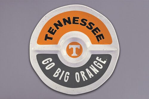 Magnolia Lane Tennessee Chip and Dip, 15-inch Diameter, Round, Melamine, Kitchen, Kitchen Accessories