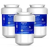 Bringpure MWF Water Filter Replacement for GE Refrigerators, Compatible with GE Smart Water MWF, HDX...