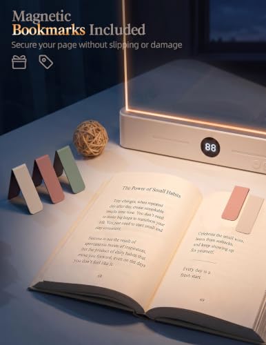 Book Page Light With 8 Bookmarks DROPS TO - image 4