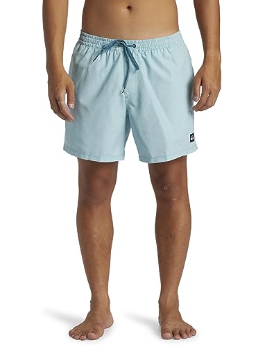 Quiksilver Everyday Solid 15', Bañador para Hombre, Marine Blue, L