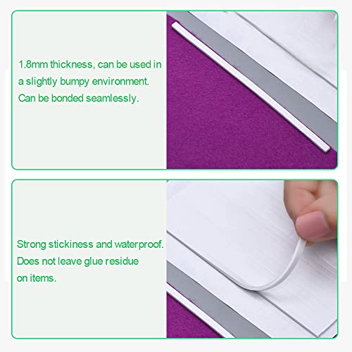 FIGFYOU 1000 Pezzi Strisce adesive in Schiuma