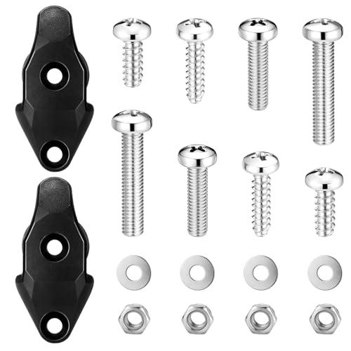 Otoolling 2 Pack Anchor Trolley Kit Low Profile Anchor Trolley System Pulley for Kayak Kayaks Accessories